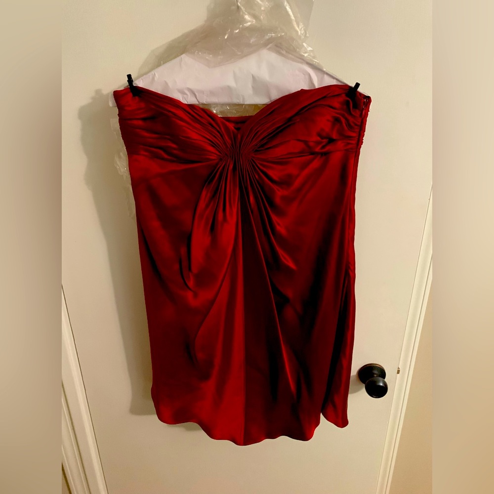 Laundry Red Size 12 Formal Dress